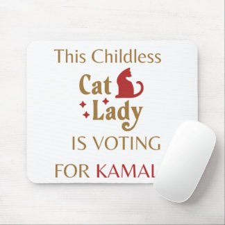 Vote Kamala Mouse Pad Musmatta