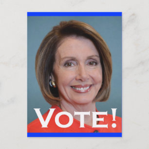 Vote Nancy Pelosi Vykort