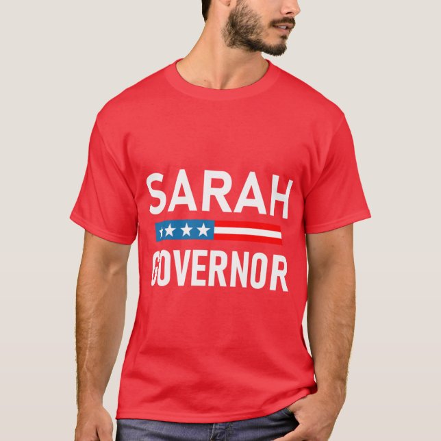 Vote Sarah Huckabee Sanders Arkansas Governor Elec T Shirt (Framsida)