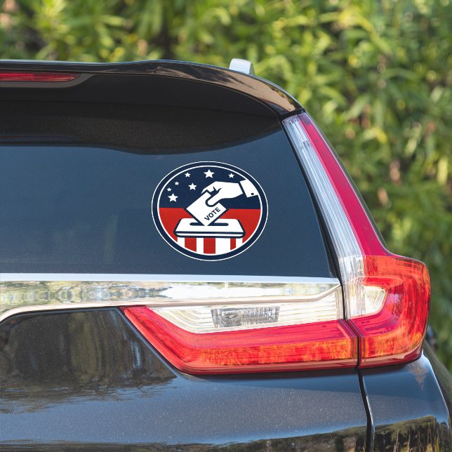 Vote Vinyl Sticker Klistermärken (Bilsidan)