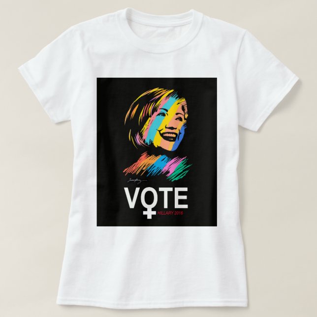 votehillary2016 t shirt (Design framsida)