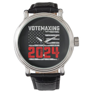 VoteMaxing 2024 Trump presidentvalet Armbandsur