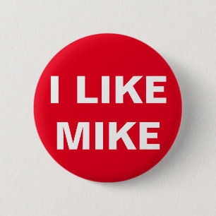 #VoteMikeWilliams som jag gillar röda Mike, Knapp