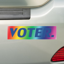 "voter" blue brev pride lgbtq lgbt bakgrund bildekal