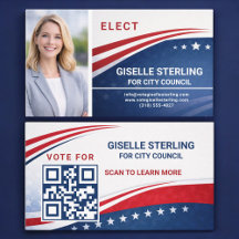 Voter Election Campaign Photo QR Code