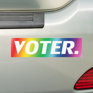 "voter" vit brev pride lgbtq lgbt bakgrund bildekal
