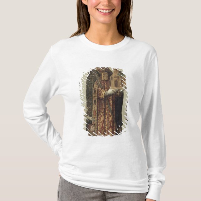 Votive panel som visar St. Ansgar, 1457 T-shirt (Framsida)
