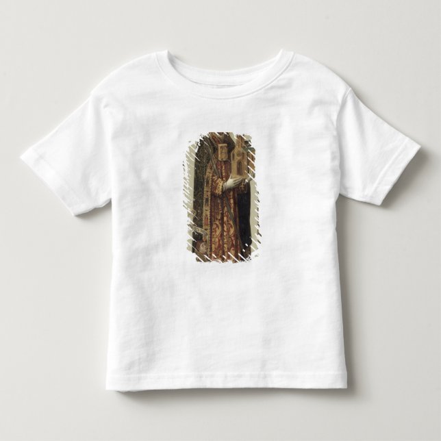 Votive panel som visar St. Ansgar, 1457 T-shirt (Framsida)