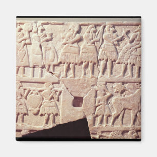 Votive platta som visar en erbjudande plats magnet