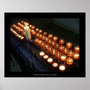 Votive stearinljus poster