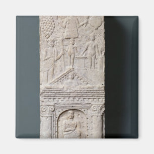 Votive stela som är hängiven till Saturn Magnet