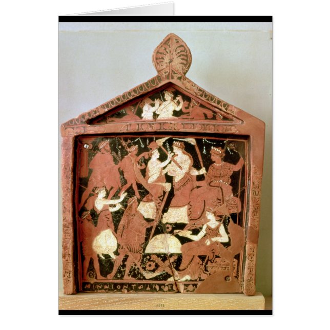 Votive tablet för loft hälsningskort (Framsidan)