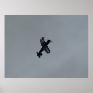 Vought F4U-5NL Corsair. Poster