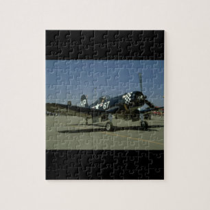 Vought F4U Corsair, högra Front_WWII flygplan Pussel