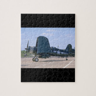 Vought F4U Corsair, vikta Wings_WWII flygplan Pussel
