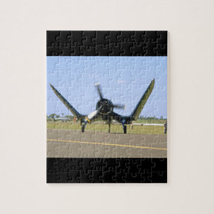Vought F4U Corsair, vingarUnfolding_WWII flygplan Pussel