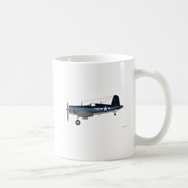 Vought F-4U Corsair 799 Kaffemugg (Höger)