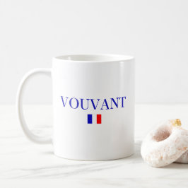 VOUVANT Frankrike Kaffemugg