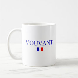 VOUVANT Frankrike Kaffemugg