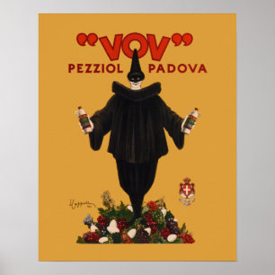 "VOV" Pezziol Padova ~ 1922 ~ Leonetto Cappiello Poster