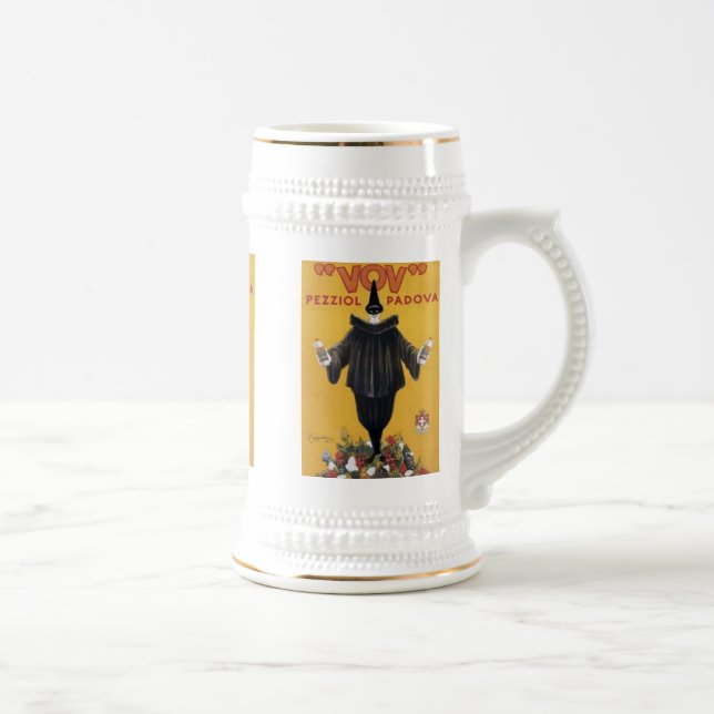 VOV Pezziol Padova Vintage Liquor Label Mugg (Höger)