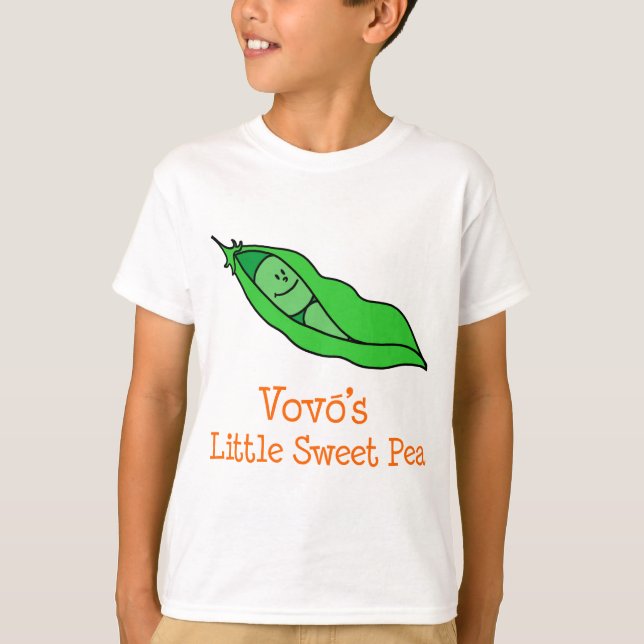 Vovo's Little Sweet Pea Tee (Framsida)