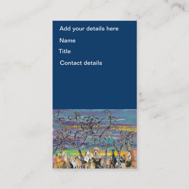 Vovvedagvisitkortar Visitkort (Framsida)