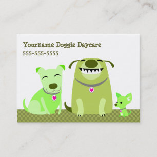 VovveDaycare/hundfotgängare Visitkort