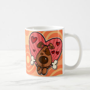 vovvehjärta kaffemugg