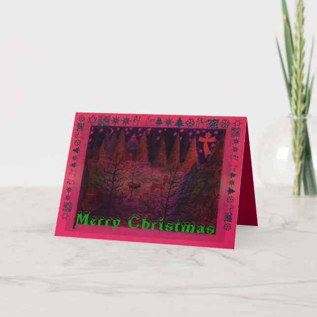 Vovvejul. Helgkort (Framsida)