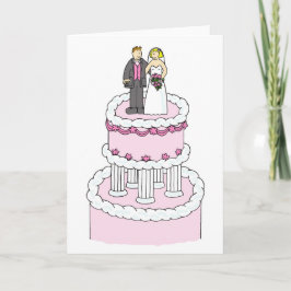 Vow Renewal Grattiss Tecknad par Kort