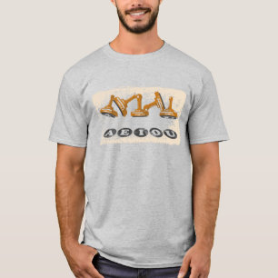 Vowels AEIOU Engelska Grammar T Shirt