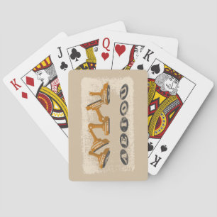 Vowels AEIOU Engelska språket Casinokort
