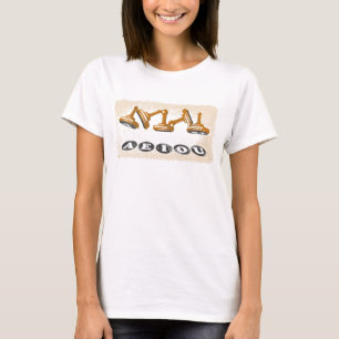 Vowels AEIOU Engelska språket T Shirt