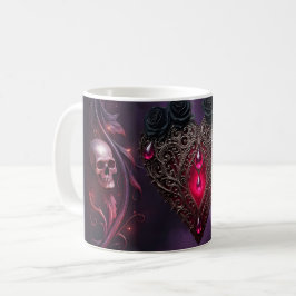 Vows Beyond the Veil – Gothic Wedding Art  Kaffemugg
