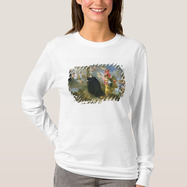 Vowsna av Sanktt Aloysius av Gonzaga Tee (Framsida)