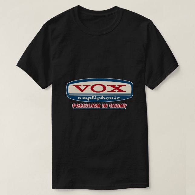 VOX-amplifonisk klassisk T-Shirt (Design framsida)