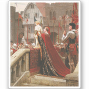 Vox Populi, c. 1904 av Edmund Blair Leighton Klistermärken