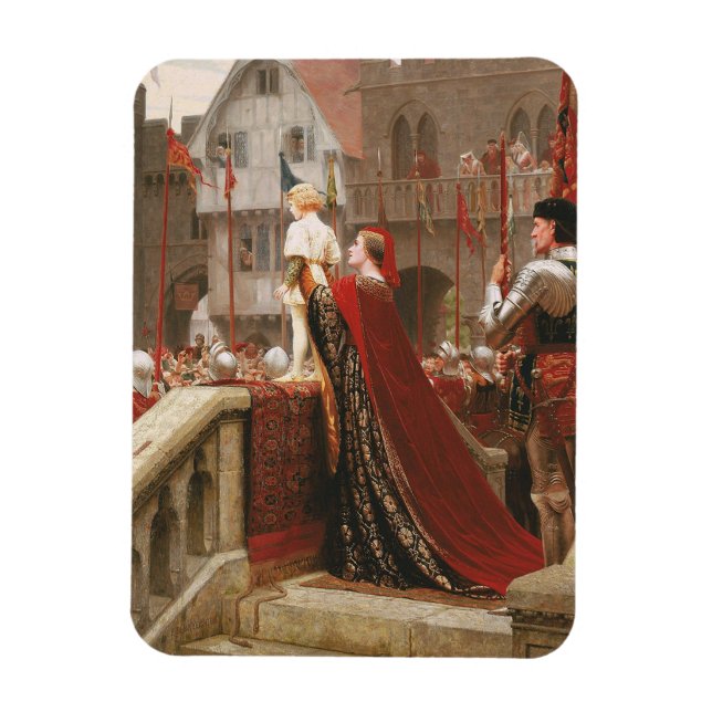 Vox Populi, c. 1904 av Edmund Blair Leighton Magnet (Vertikal)