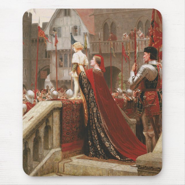 Vox Populi, c. 1904 av Edmund Blair Leighton Musmatta (Framsidan)