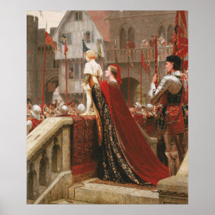 Vox Populi, c. 1904 av Edmund Blair Leighton Poster