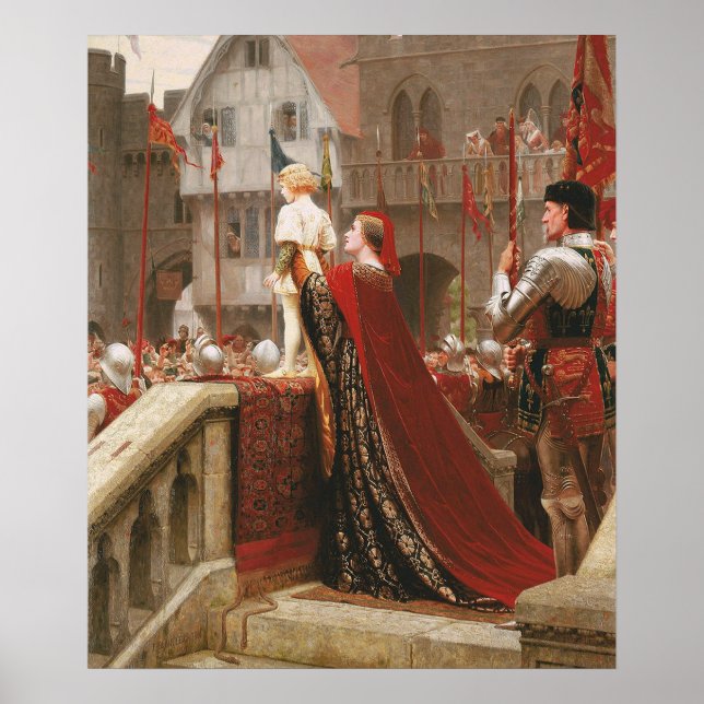 Vox Populi, c. 1904 av Edmund Blair Leighton Poster (Framsidan)