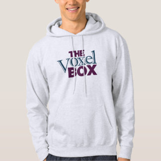 Voxel boxas hoodien sweatshirt med luva