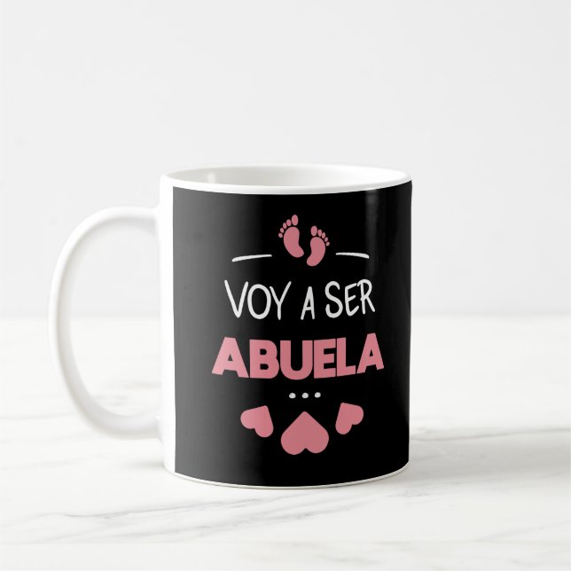 Voy a ser abuela kaffemugg (Vänster)