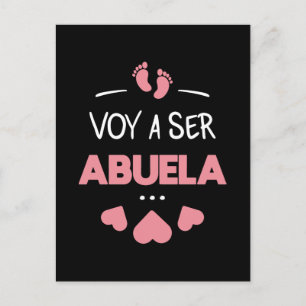 Voy a ser abuela vykort