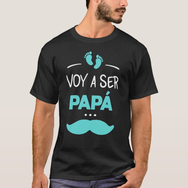 Voy a ser papa t shirt (Framsida)