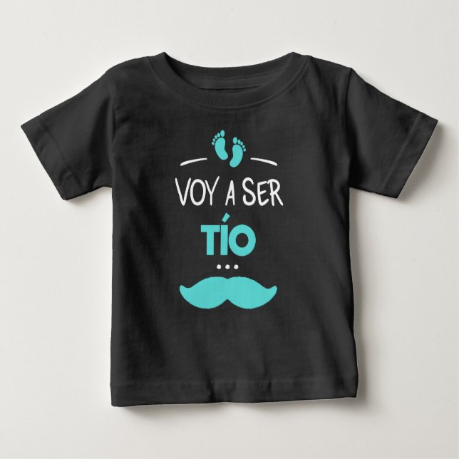 Voy a ser tio t shirt (Framsida)