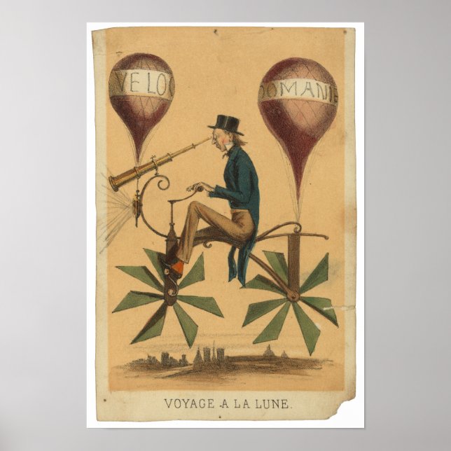 VOYAGE A LA LUNE POSTER (Framsidan)