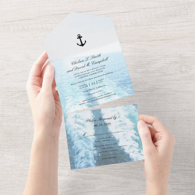 ©Voyage of Kärlek/Cruise Frakt/Destination Wedding (Tearaway)