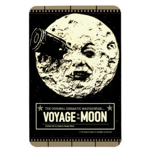 *VOYAGE till MÅNE* Flexibel magnet